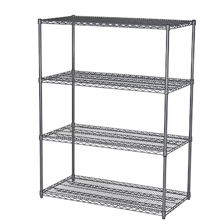 Add-On Unit,4-Shelf,DuroSeal,21x36x63